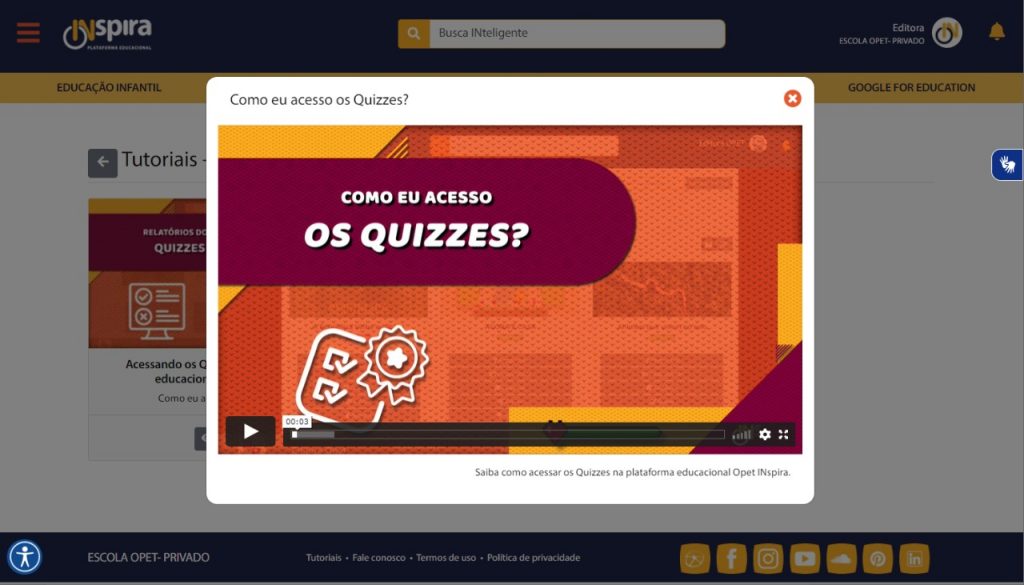 Opet INspira: o sucesso dos quizzes digitais na educação! – Editora Opet –  Blog Educacional