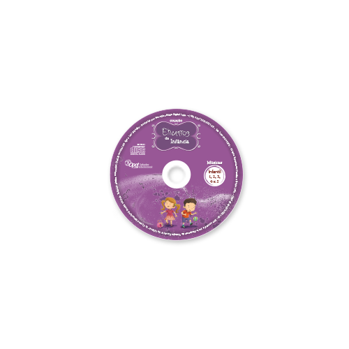 Material de apoio - Encantos da Infância - CD de músicas
