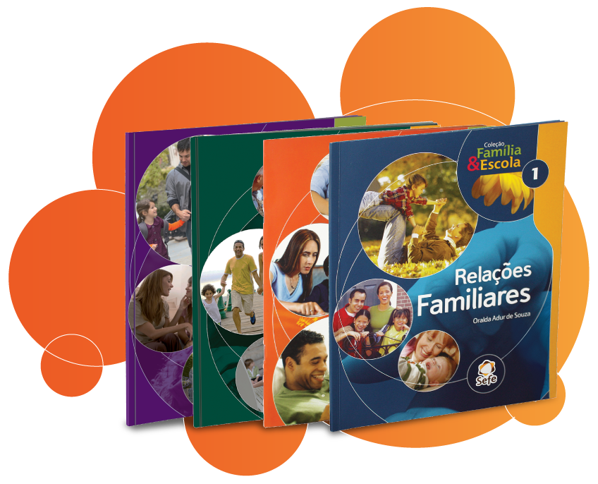 Livros do programa educacional Família e Escola